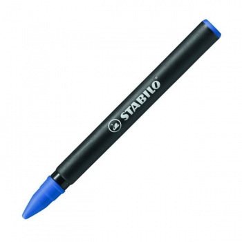 Náhradná náplň do rollera Stabilo Easy original medium modrá 3ks 