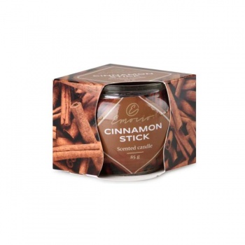 Emocio Sklo Dekor 70x62 mm Cinnamon Stick, vonná sviečka