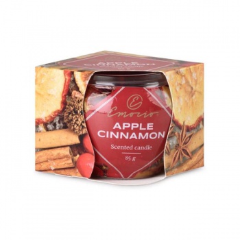 Emocio Sklo Dekor 70x62 mm Apple Cinnamon, vonná sviečka