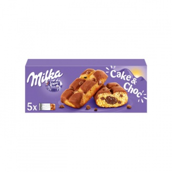 DARČEK: Milka Cake & Choc pečivo s čokoládovou náplňou 1x175 g