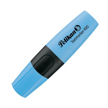 Zvýrazňovač Pelikan 490 modrý 