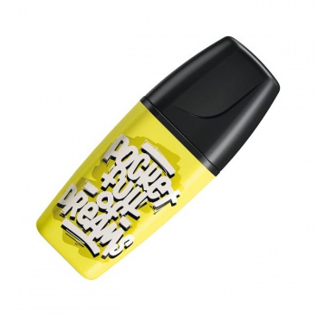 Zvýrazňovač STABILO BOSS MINI Snooze One žltá 