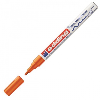Lakový popisovač edding 751 oranžový 