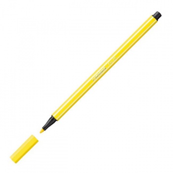 Popisovač STABILO Pen 68 fluorescenčný žltý 