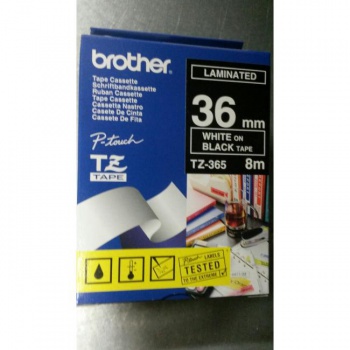 Samolepiaca páska Brother TZe-365 36 mm čierna/biela 