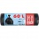 Vrecia na odpadky 60 l /20 ks, Economy, 13 mic., 59 x 72 cm, čierne, HDPE 