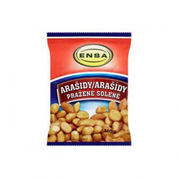 Arašidy pražené solené ENSA 100 g