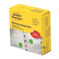 Etikety kruhové 19mm Avery zelené v dispenzore 