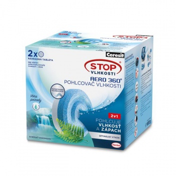 Ceresit Stop vlhkosti - 2tablety AERO sviežosť vodopádov 2x450g 