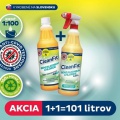 Cleanfit ultrakoncentrát - Benzalkonium Chloride dezinfekčný 1+1=11 l 
