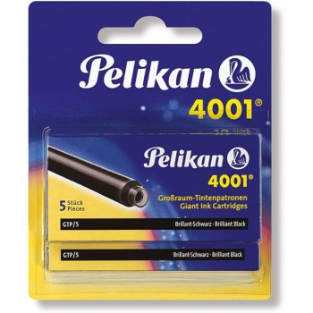Bombičky Pelikan veľké čierne 5ks 