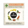 Čaj LEROS bylinný Natur Imunita Vitamín C šípka & rakytník HB 10 x 1,5 g 