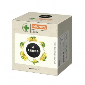 Čaj LEROS bylinný Natur Imunita lipa HB 10 x 1,5 g 