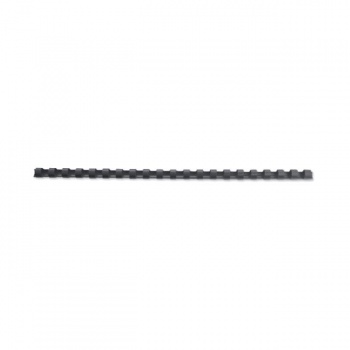 Plastové hrebene GBC 21R 12mm čierne 