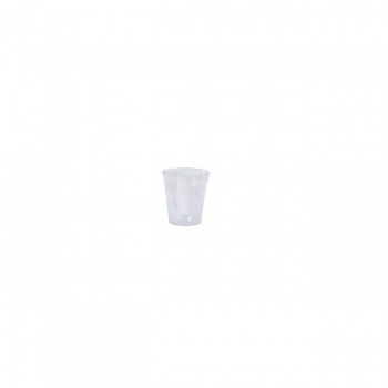 Poháre plastové kryštál 40 ml priehľadné (50 ks) 