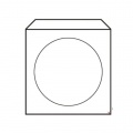 Obálky na CD 125x125 s okienkom 50 ks 