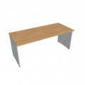 Pracovný stôl Gate, 180x75,5x80 cm, dub/sivý