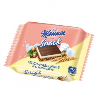 Oblátky Manner lieskovo-orieškové celozrnné 25 g