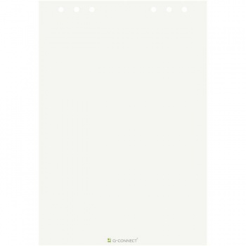 Flipchartový blok papiera Q-CONNECT čistý recyklovaný 20 listov, 5ks 
