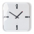 Nástenné hodiny artetempus Mezo 35x35cm biele 