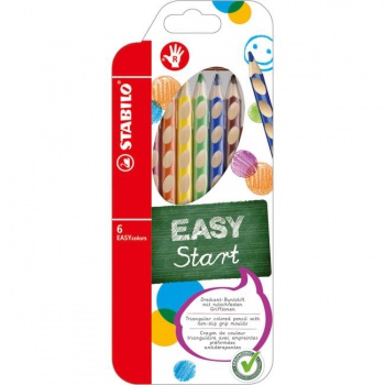 Drevené pastelky EASYcolors P 6sada 