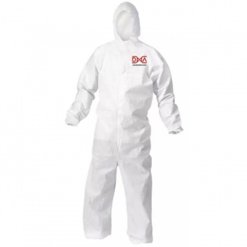 Ochranný overal DNA s kapucňou biely Typ 5-6 veľ. 4XL 
