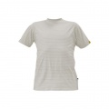 Tričko antistatické unisex NOYO ESD sivé XL 