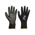 Rukavice nylónové BUNTING BLACK, veľ. 9/L 