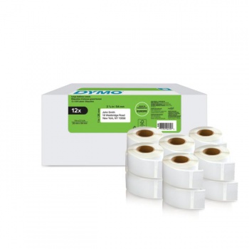 Samolepiace etikety Dymo LW 54x25mm spiatočné adresy biele 12 roliek 