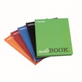 Záznamová kniha Office Products A5 96 listov linajková mix farieb 