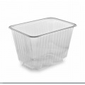 Vanička (PP) hranatá priehľadná 186 x 133 mm 2000ml (50 ks) 