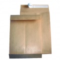 Taška B4 s X dnom a textilnou výstužou 100g, 250 x 353 mm hnedá 