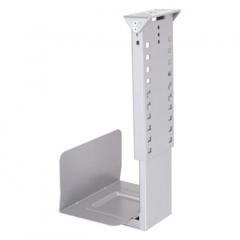Závesný nosič PC Rack, 20-30x39-59x24 cm (šxvxh), sivá 
