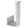Závesný nosič PC Rack, 20-30x39-59x24 cm (šxvxh), sivá 