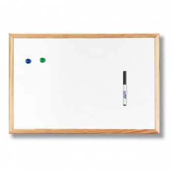 Magnetická tabuľa 40x60 cm biela 