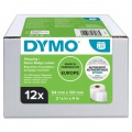 Samolepiace etikety Dymo LW 101x54mm menovky balíky biele 2640ks 