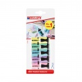 Sada mini zvýrazňovačov edding 7/4S pastel 