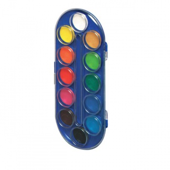 Vodové farby Herlitz LOCO 12 farieb 