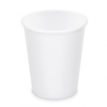 Papierové poháre biele Ø80 mm 280 ml `M` 0,2l (50 ks) 