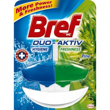 Bref Duo Aktiv WC závesný gél 50 ml Borovica 