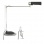 Lampa stolná MAUL Office strieborná/čierna 