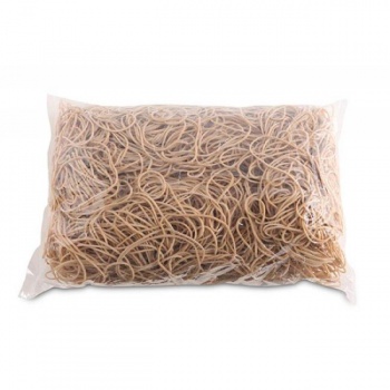 Gumičky Office Products 70mm 1kg prírodná farba 