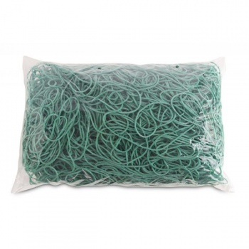 Gumičky Office Products 100mm 1kg zelené 