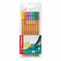 Sada linerov STABILO point 88 pastel/8S 