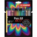 Sada popisovačov STABILO Pen 68/18S `ARTY` 
