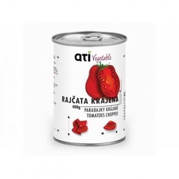 DARČEK: ATI Krájané paradajky Vegetable 400g 