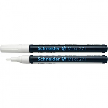 Lakový popisovač Schneider 271 biely 