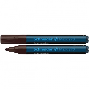 Lakový popisovač Schneider 270 hnedý 