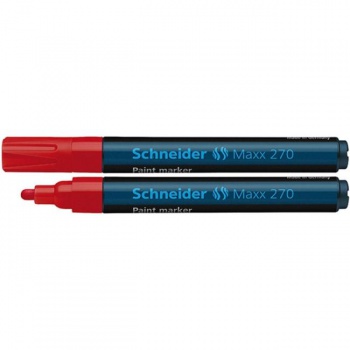 Lakový popisovač Schneider 270 červený 