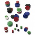 Magnet 20 mm čierny 10 ks 